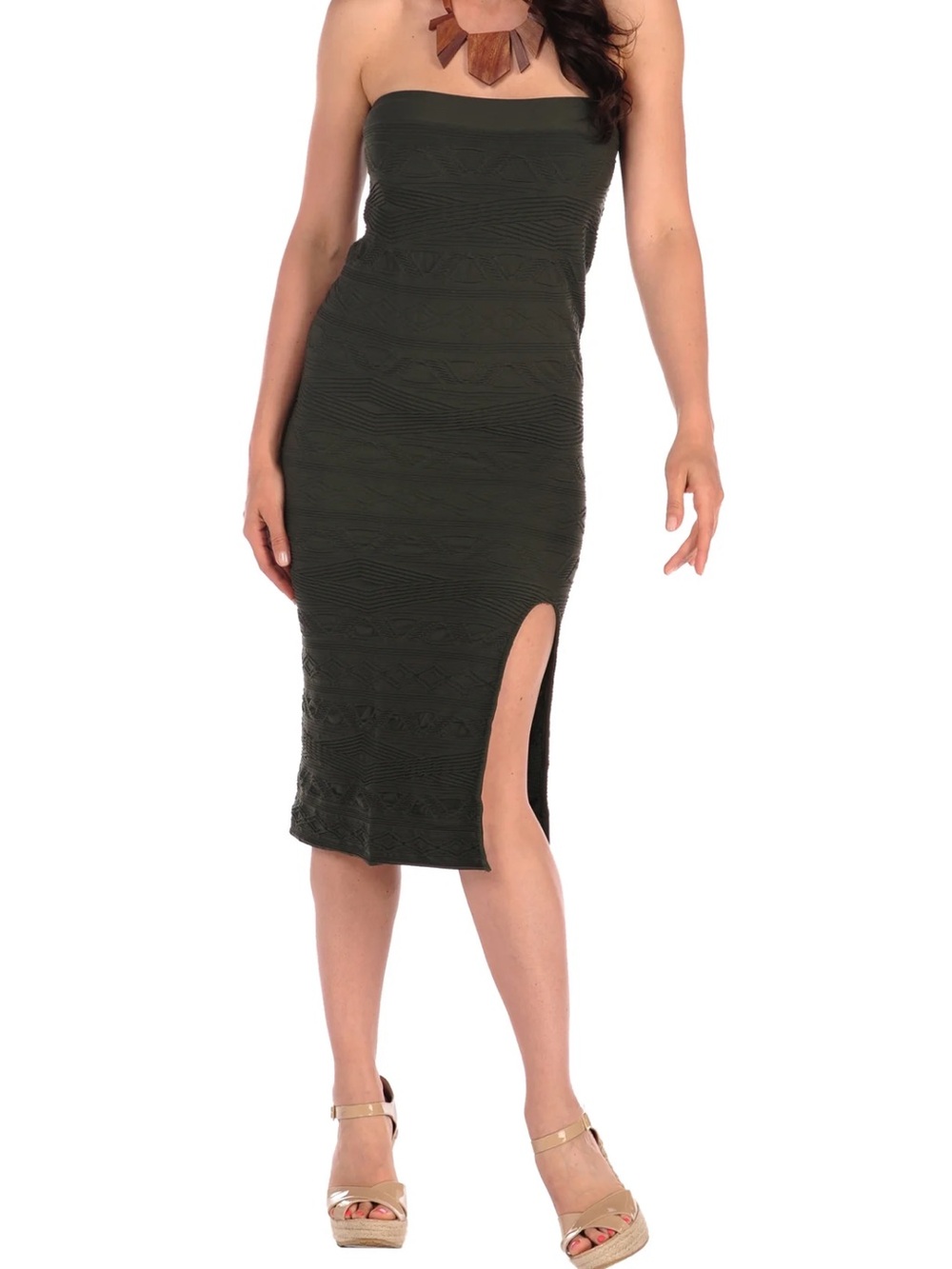 Tees by Tina Black Tribal Maxi Dress/Skirt